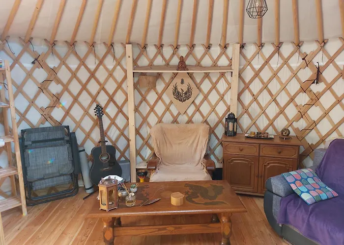 Glamping Jurta V Hájích